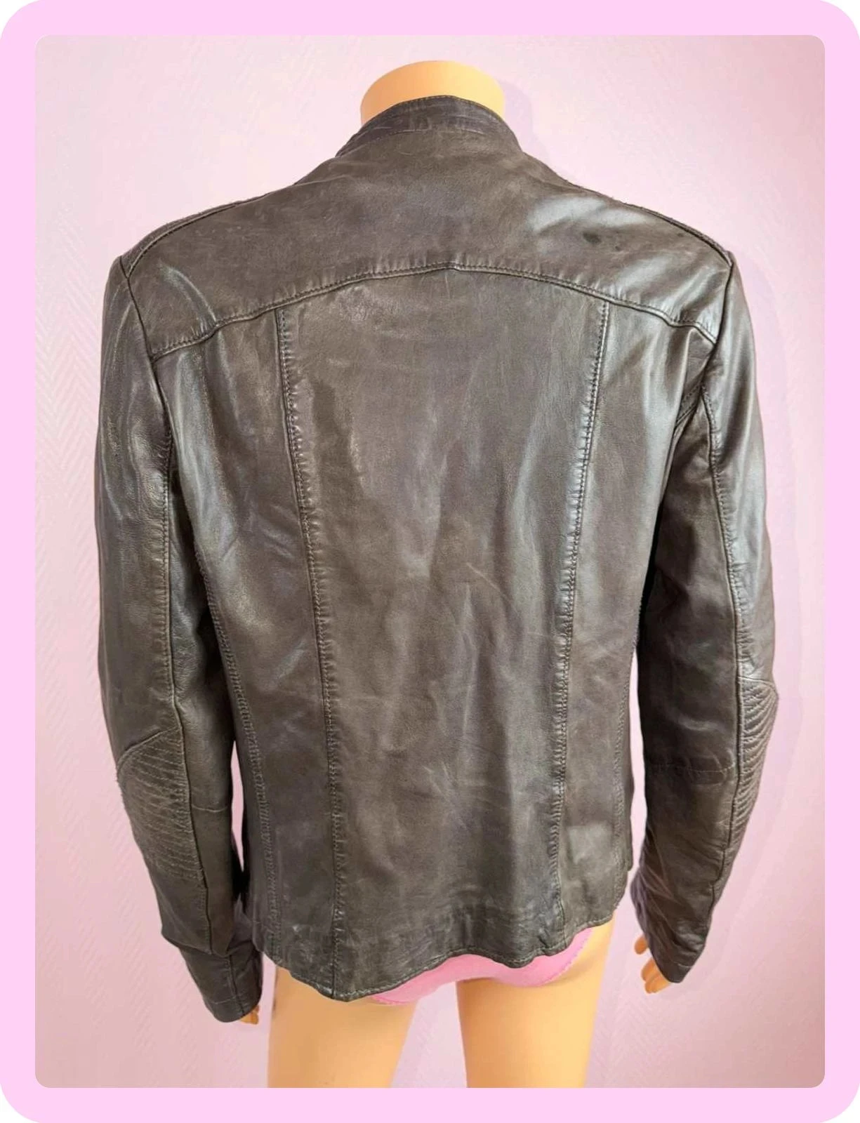 Chaqueta mujer Marc o polo talla 40 limpia con forro de cuero – photo 5